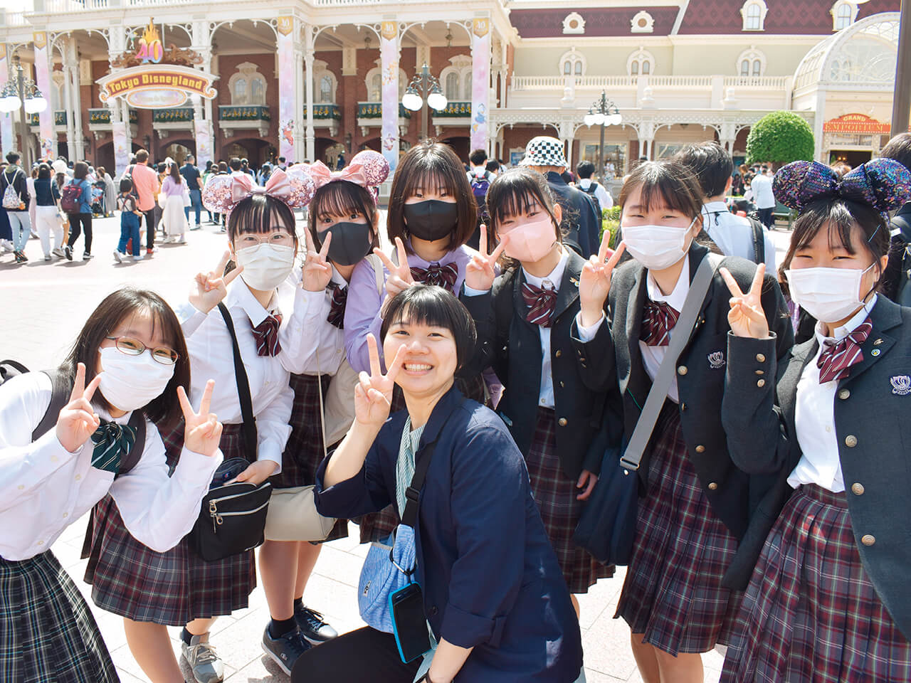 校外学習（ディズニーランド）